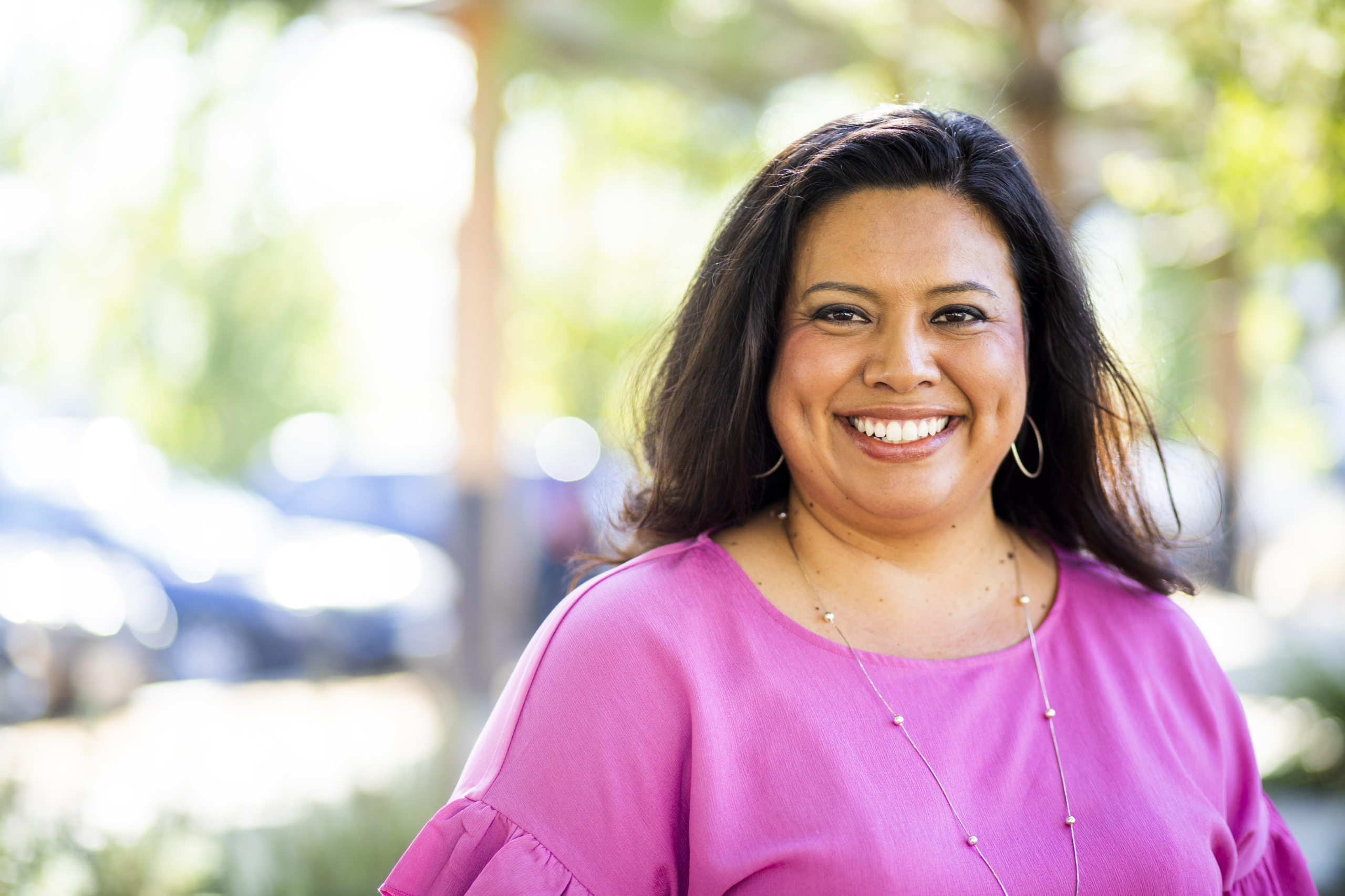 Portrait of a beautiful Hispanic Woman